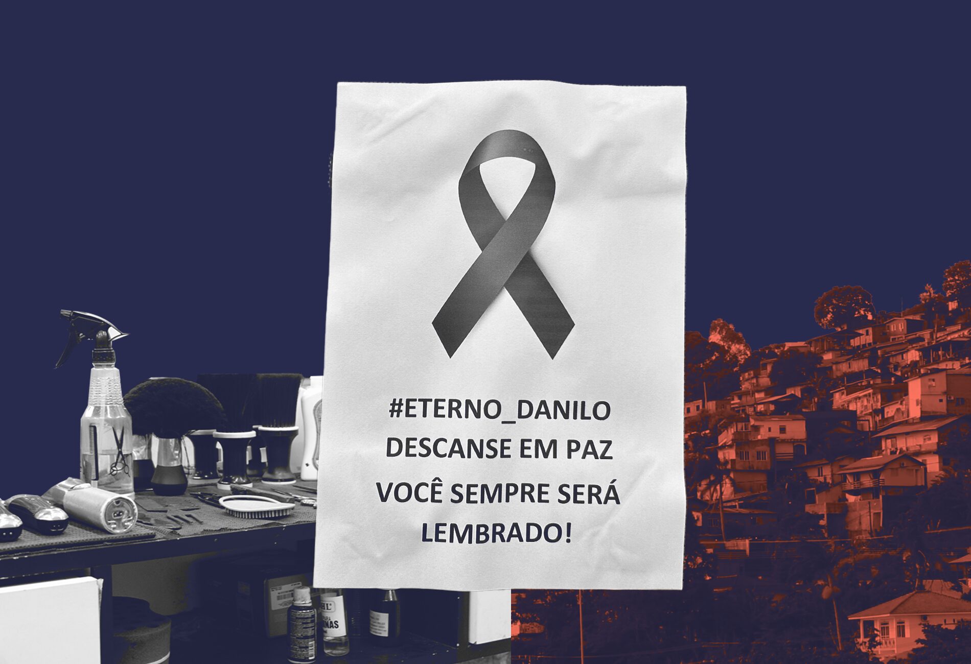 Barbeiro dos crias e pai de família: a história de Danilo, morto pela polícia com um tiro no coração no Morro da Costeira